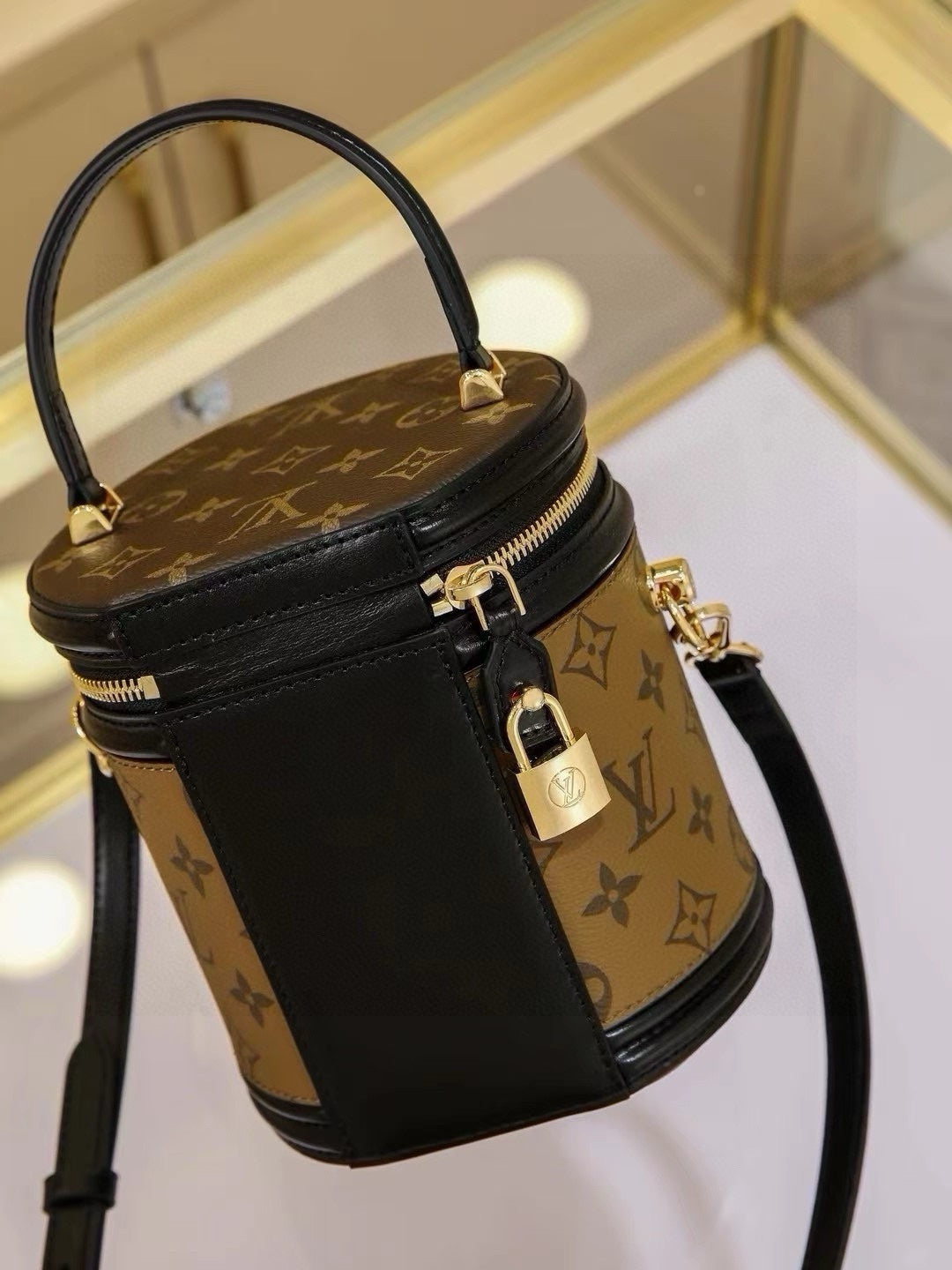 High quality handbag-Yellow Flower VANITY Handbag