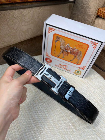 Hermes cowhide belt