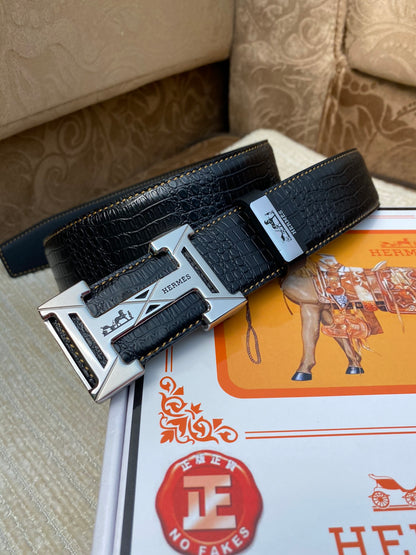 Hermes cowhide belt