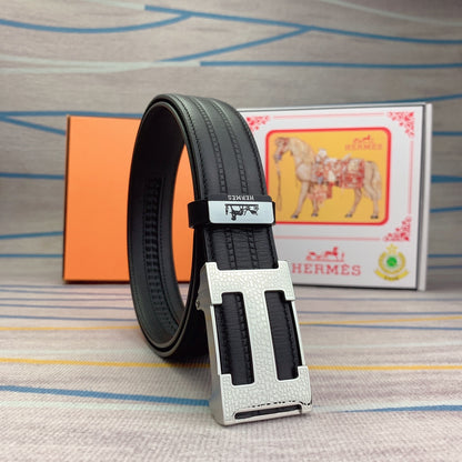 Hermes-cowhide belt