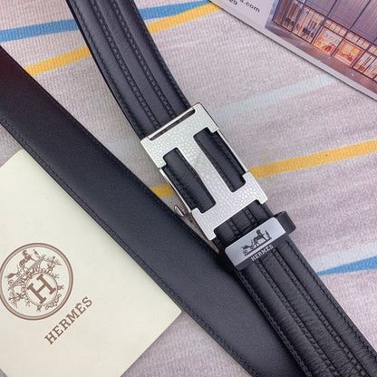 Hermes-cowhide belt