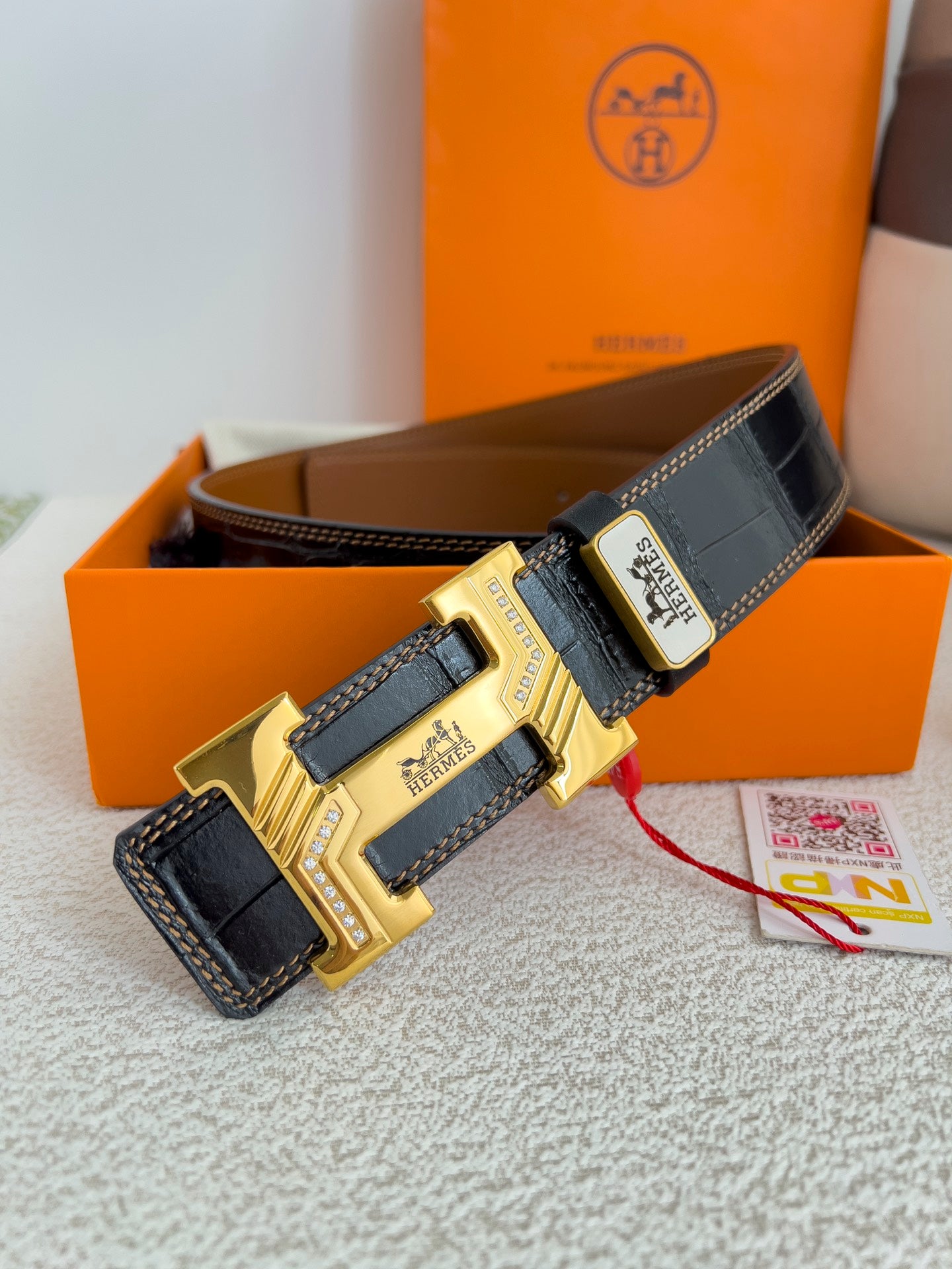 Hermes ✈️ Belt, Belt, Original Order P200