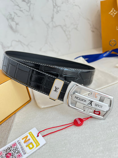 Louis Vuitton Belt ✈️ Original automatic belt P170