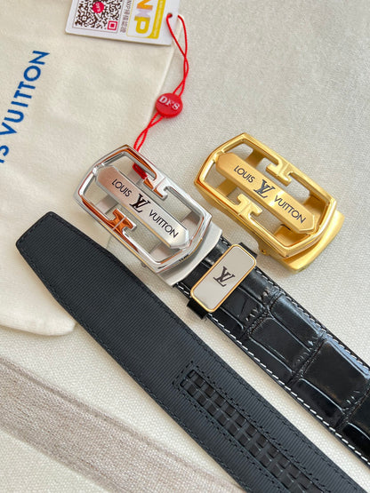 Louis Vuitton Belt ✈️ Original automatic belt P170