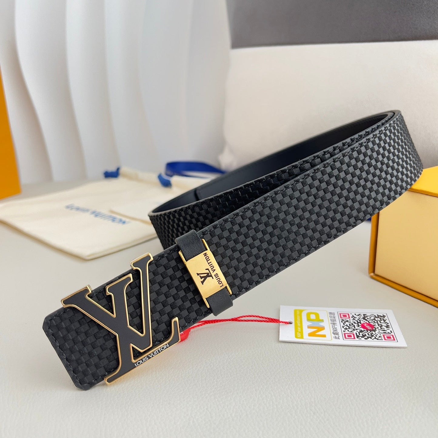 LV... Louis Vuitton ✈️ Belt • Belt • Original Order P165