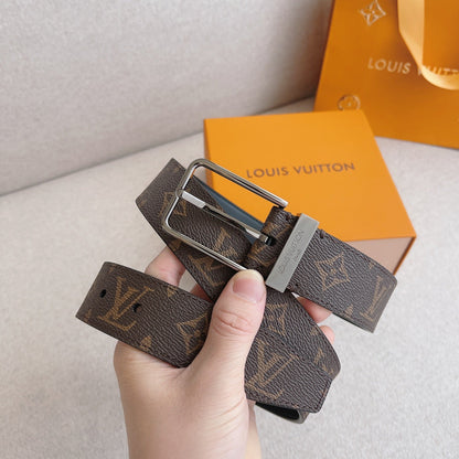 LV brand new canvas belt