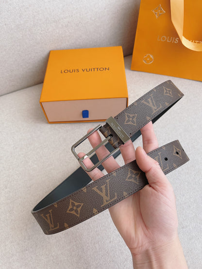 LV brand new canvas belt