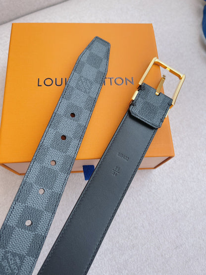 LV brand new canvas belt