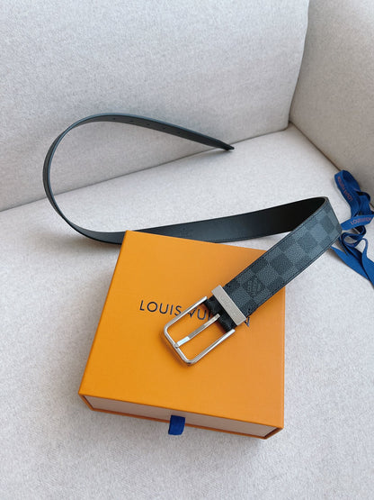 LV brand new canvas belt