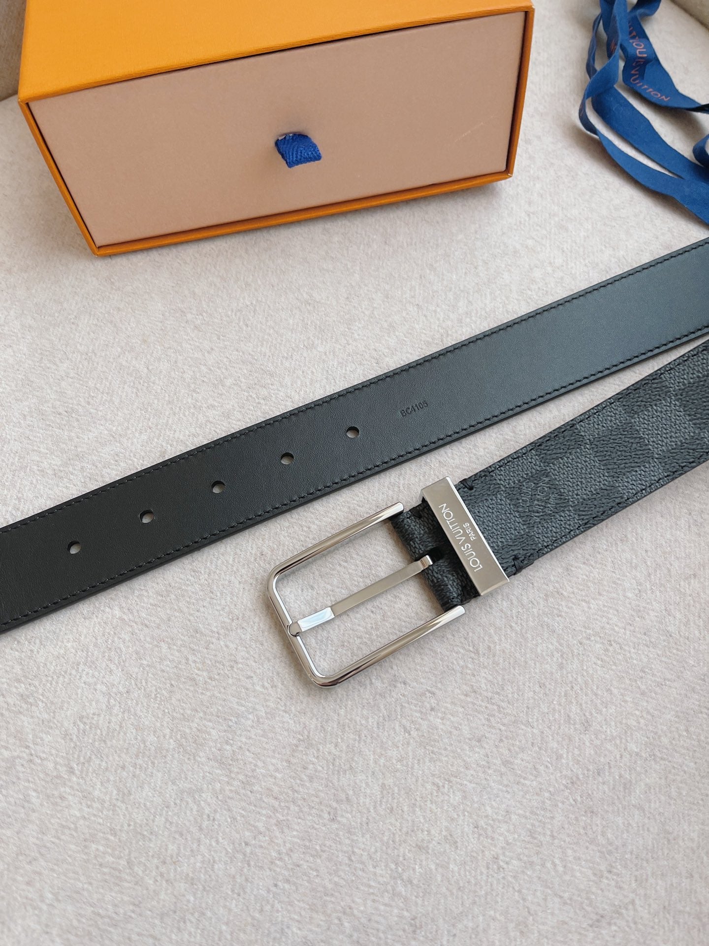 LV brand new canvas belt