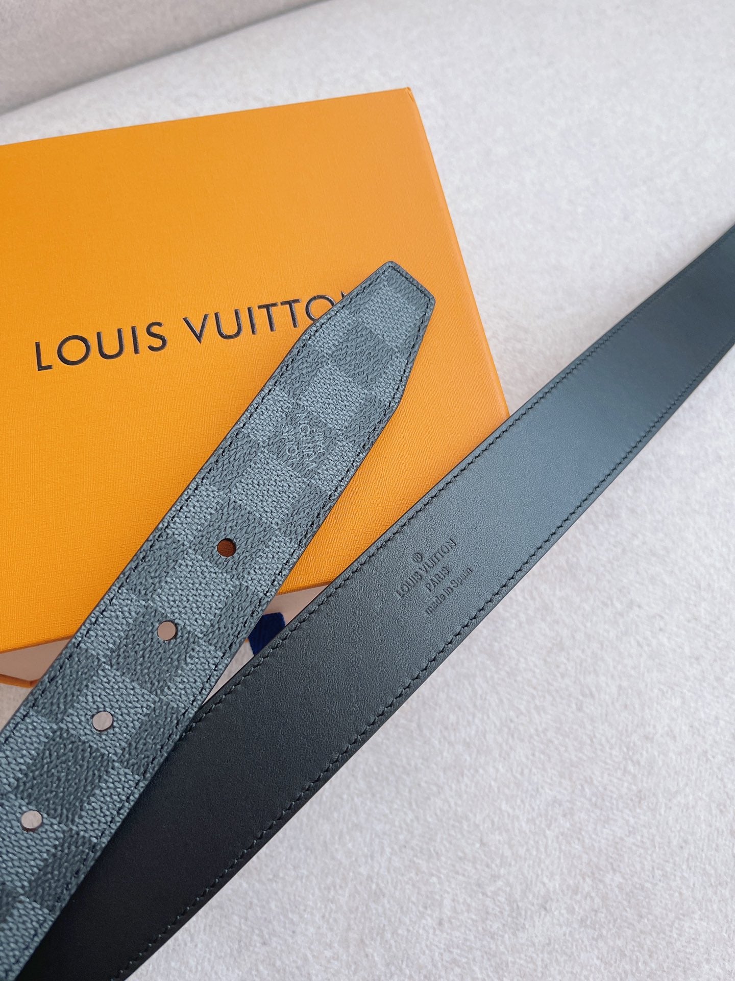 LV brand new canvas belt