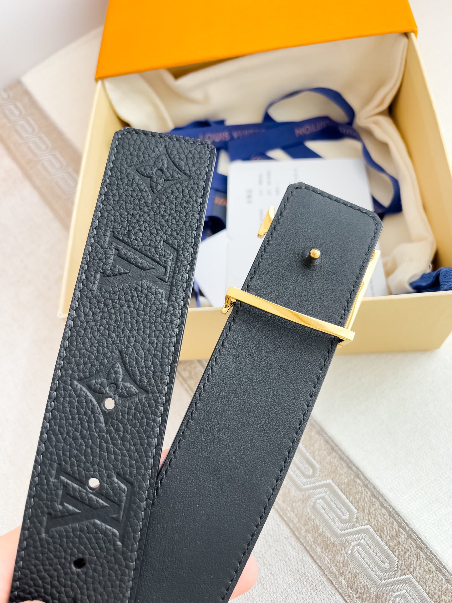 LV... Louis Vuitton ✈️ Belt • Belt • Original Order P160