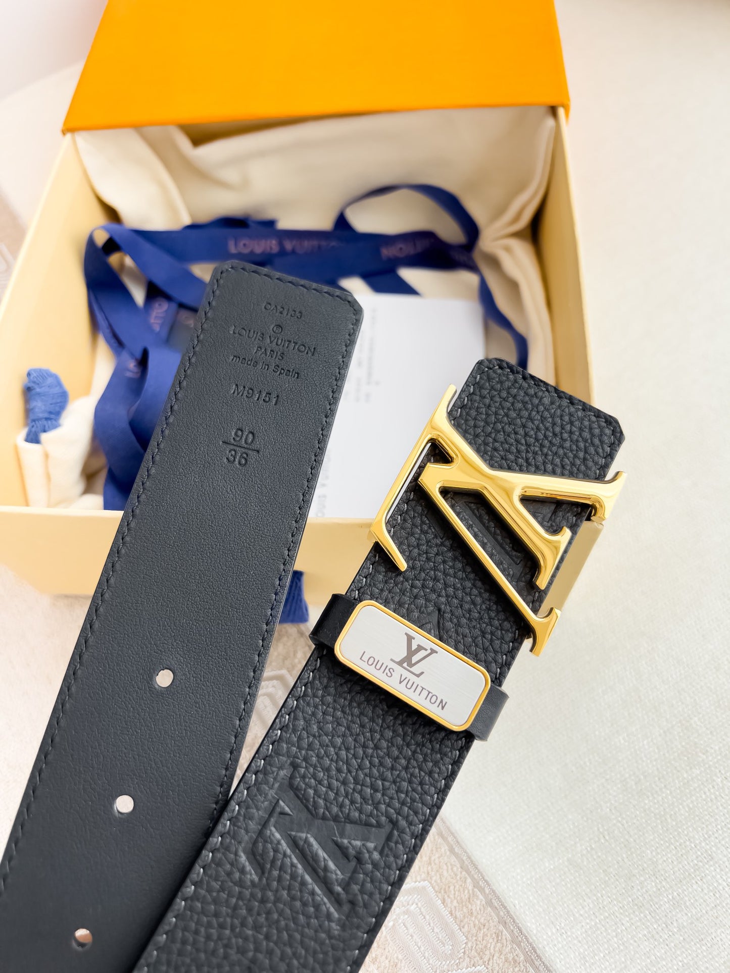 LV... Louis Vuitton ✈️ Belt • Belt • Original Order P160