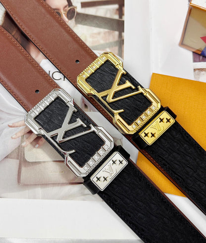 💯 Belt: LV... Louis Vuitton ️ ✈️ Top tier replica P180