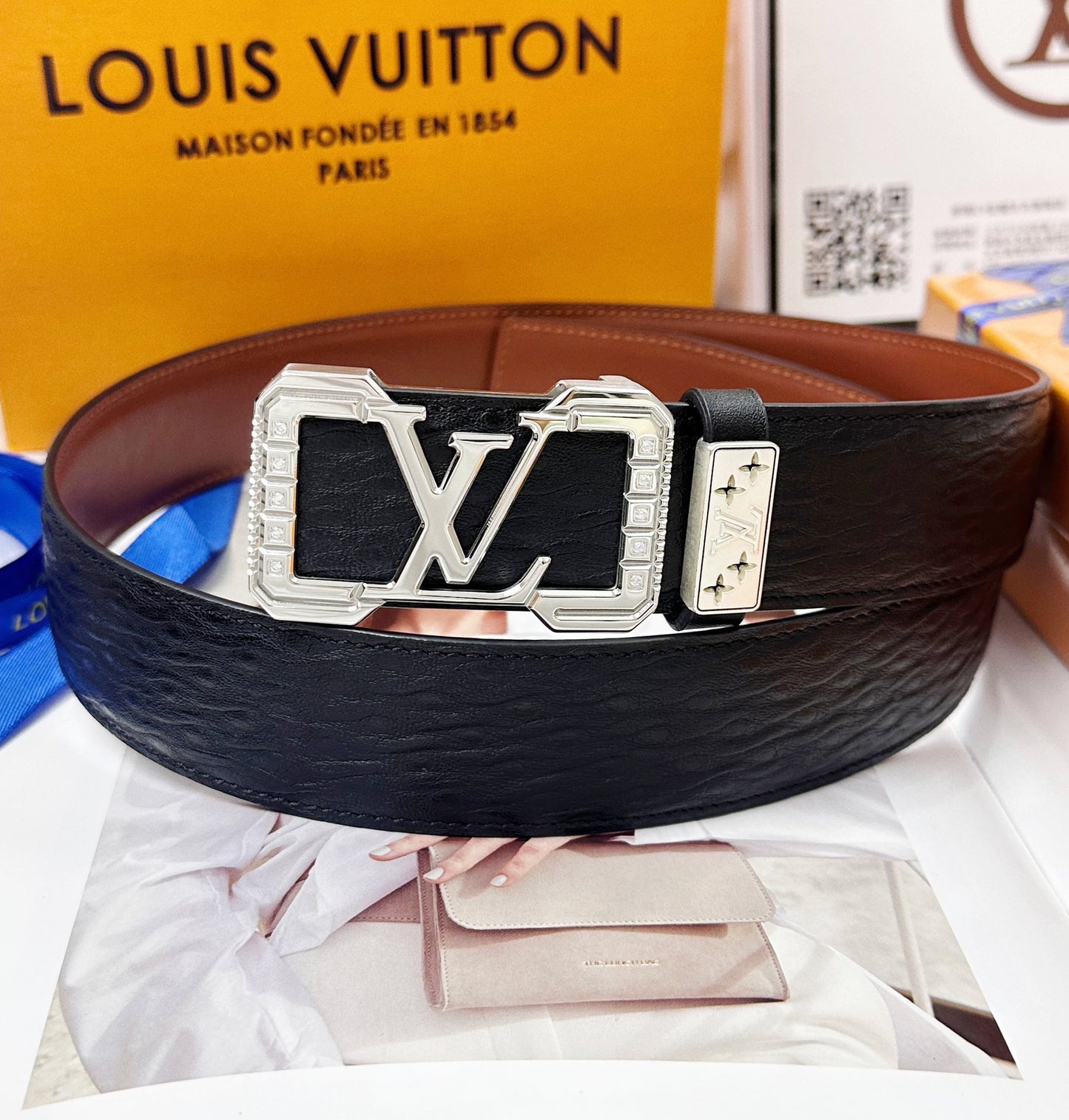 💯 Belt: LV... Louis Vuitton ️ ✈️ Top tier replica P180