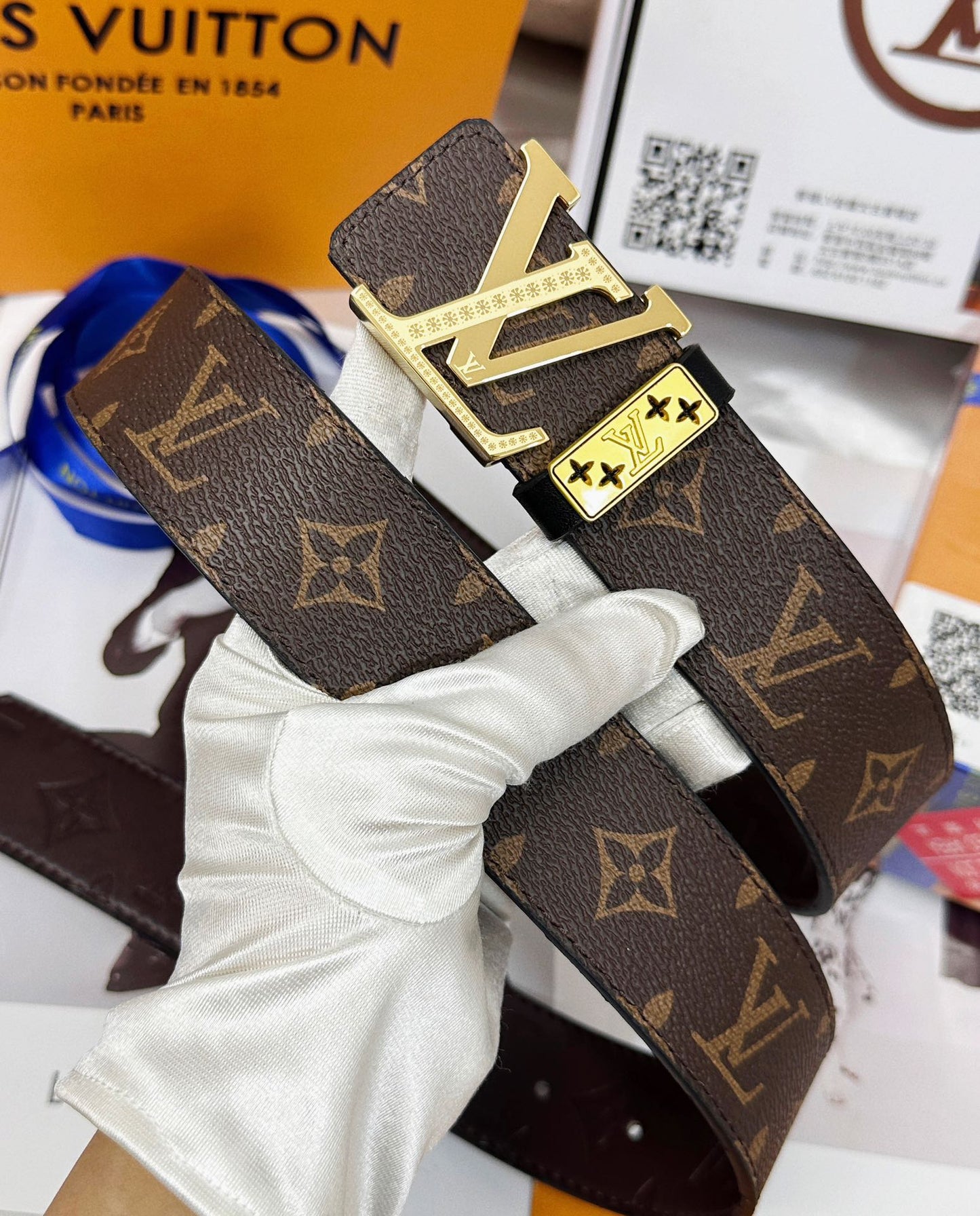 💯 Belt: LV... Louis Vuitton ️ ✈️ Top level replica - P140