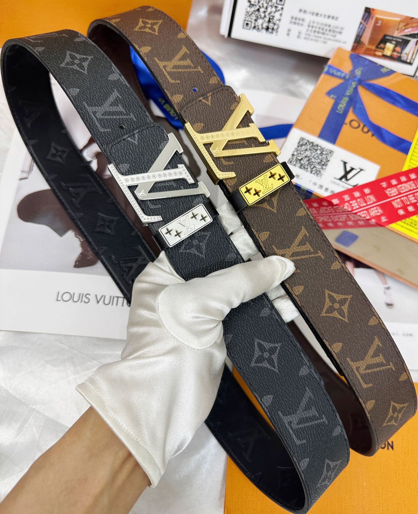 💯 Belt: LV... Louis Vuitton ️ ✈️ Top level replica - P140