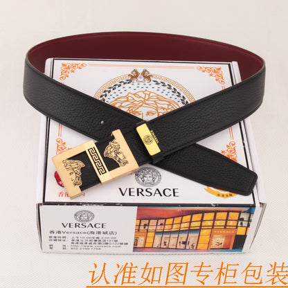 Versace 💕 Original single cowhide belt · P160