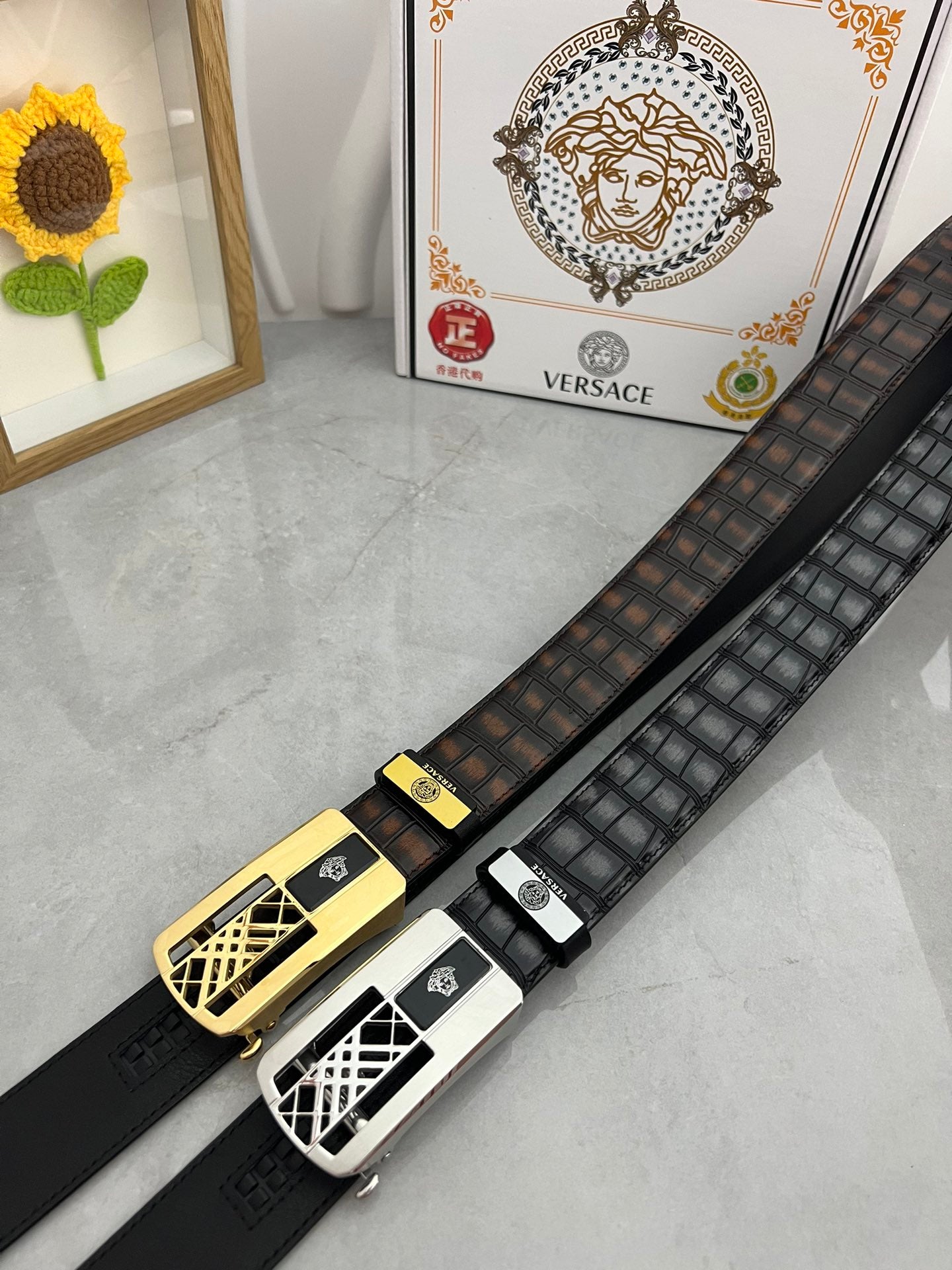 Versace 💕 Automatic belt P160