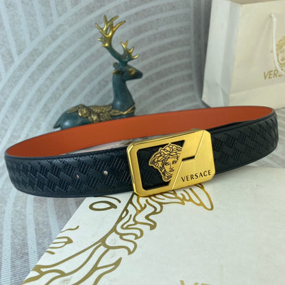 Versace leather belt P150