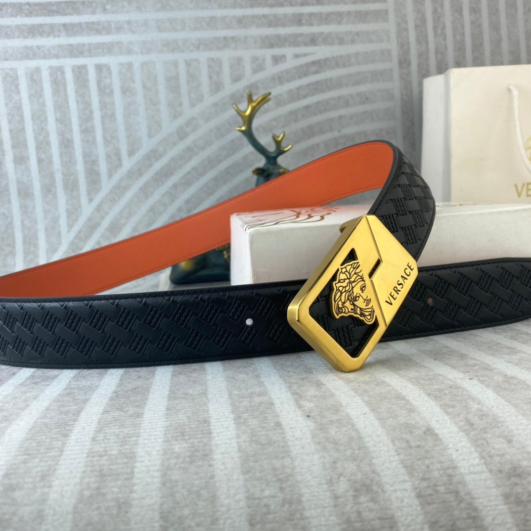 Versace leather belt P150