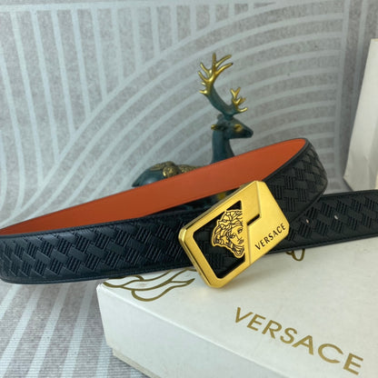 Versace leather belt P150