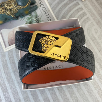 Versace leather belt P150