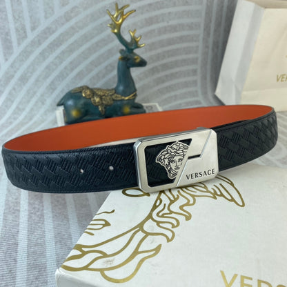 Versace leather belt P150