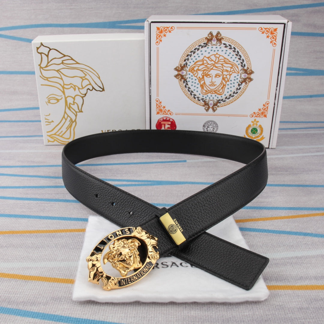 Versace 💕Head layer cowhide belt-P160