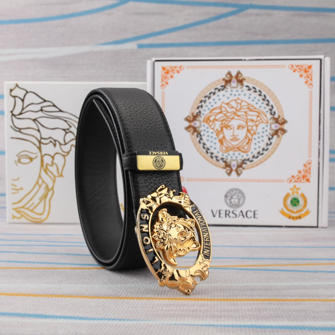 Versace 💕Head layer cowhide belt-P160