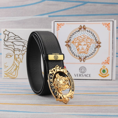 Versace 💕Head layer cowhide belt-P160