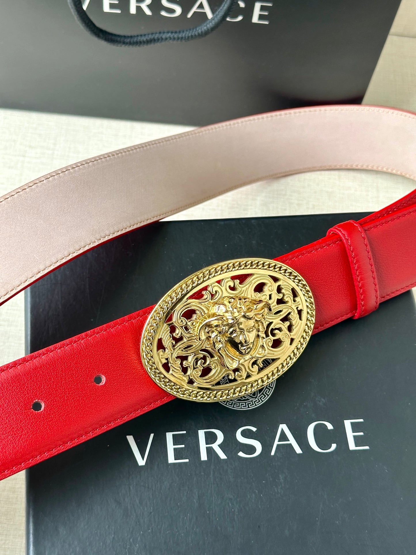 Versace Medusa Belt P190