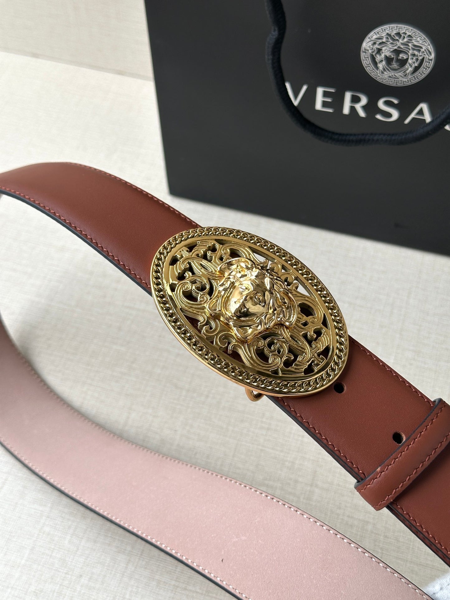 Versace Medusa Belt P190