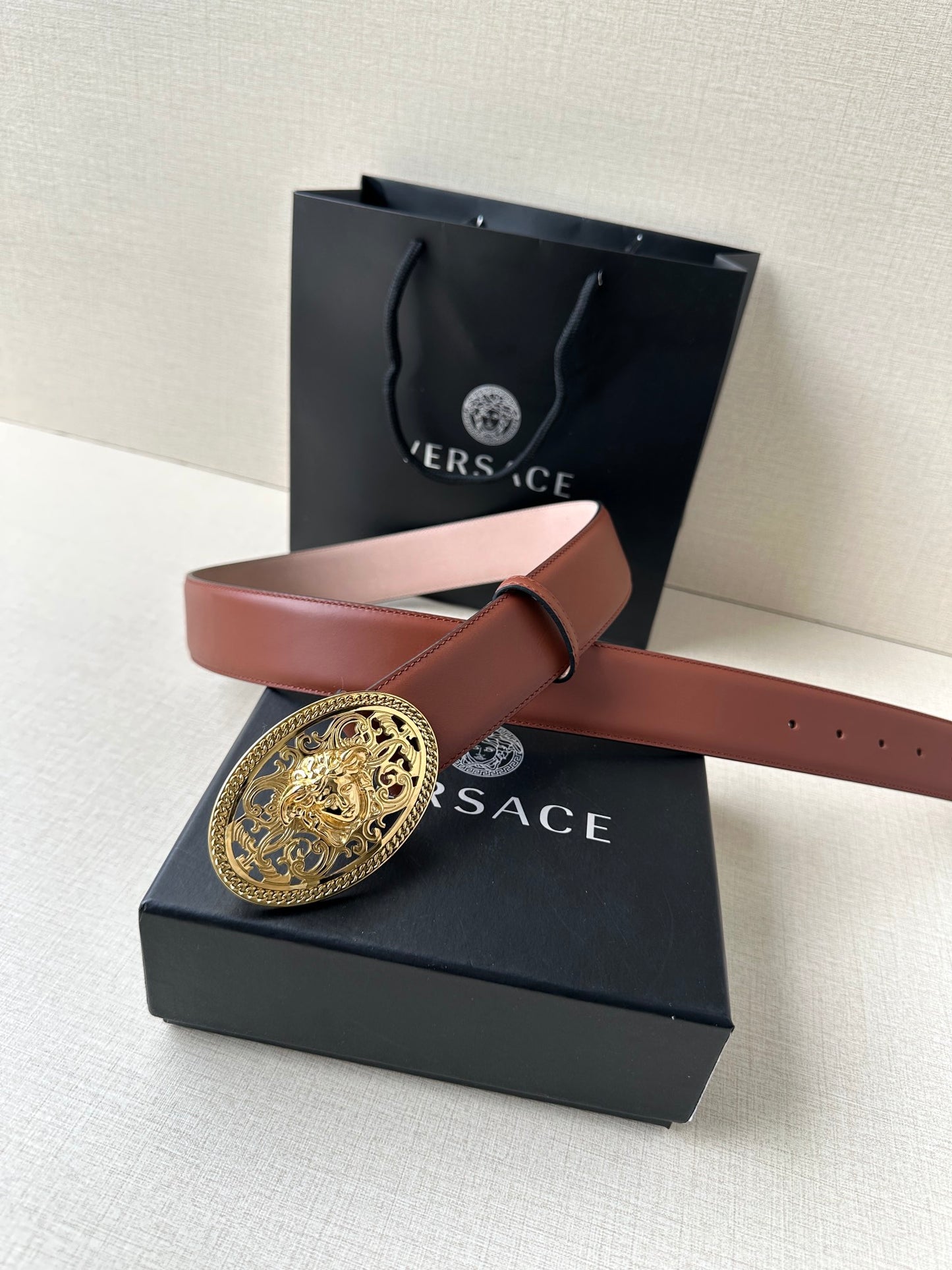 Versace Medusa Belt P190