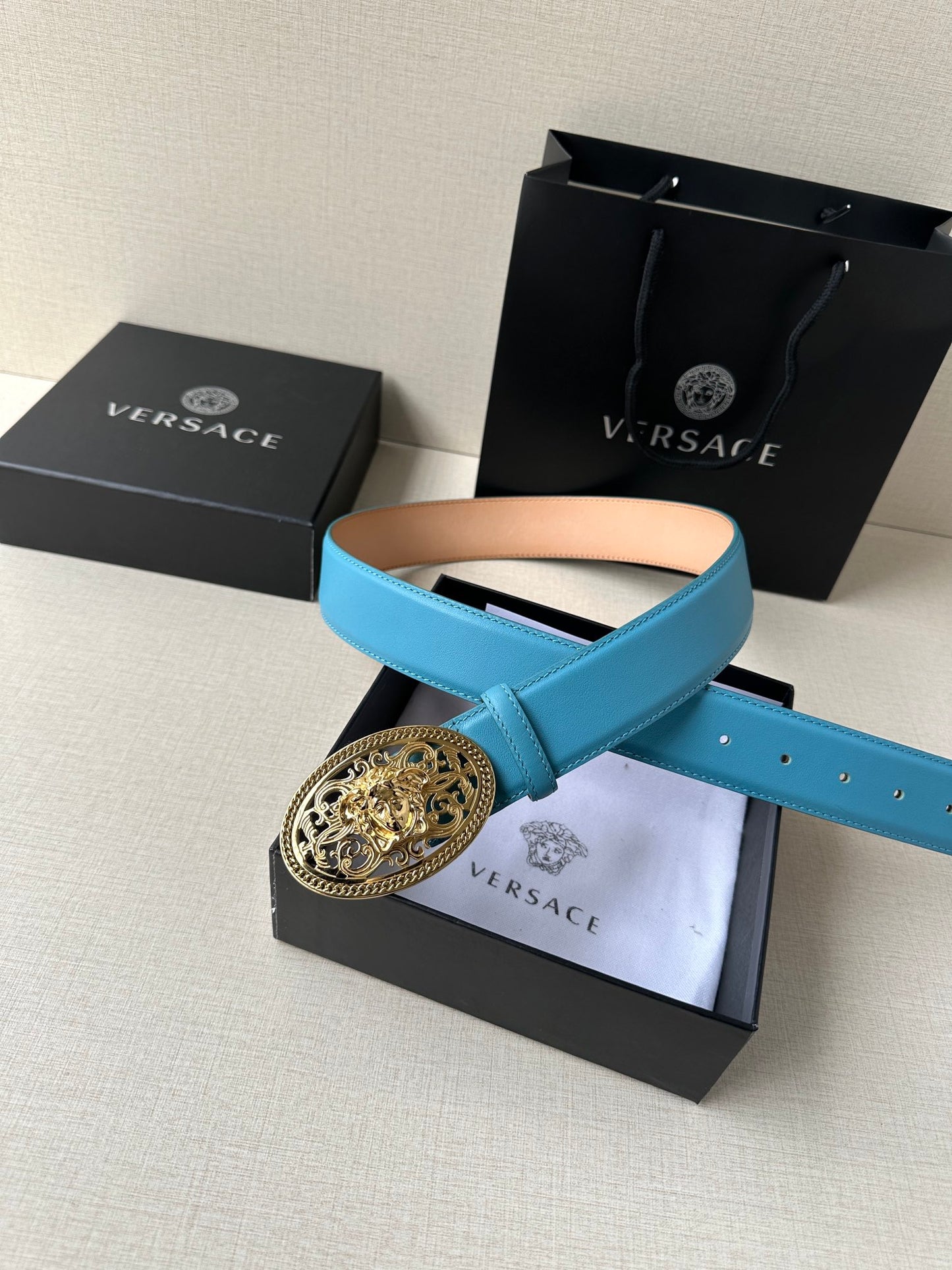 Versace Medusa Belt P190