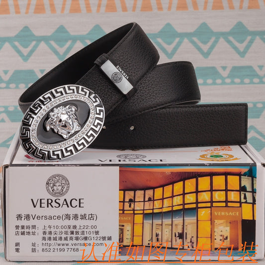 Versace 💕 Original single cowhide belt · P160