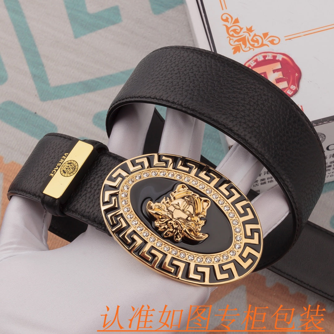 Versace 💕 Original single cowhide belt · P160