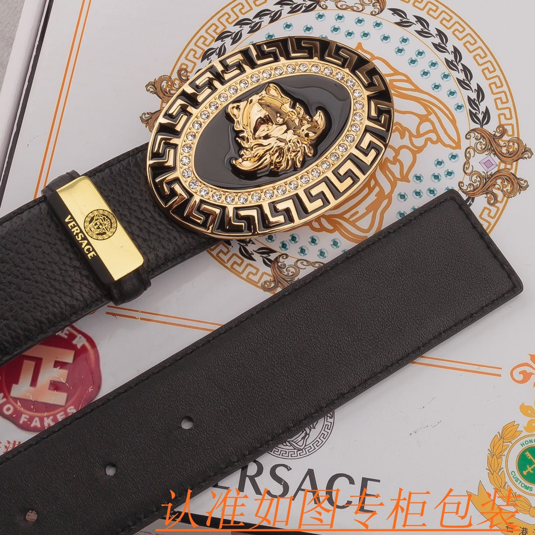 Versace 💕 Original single cowhide belt · P160