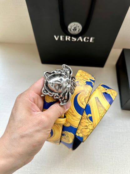 VERSACE Medusa leather fabric P170