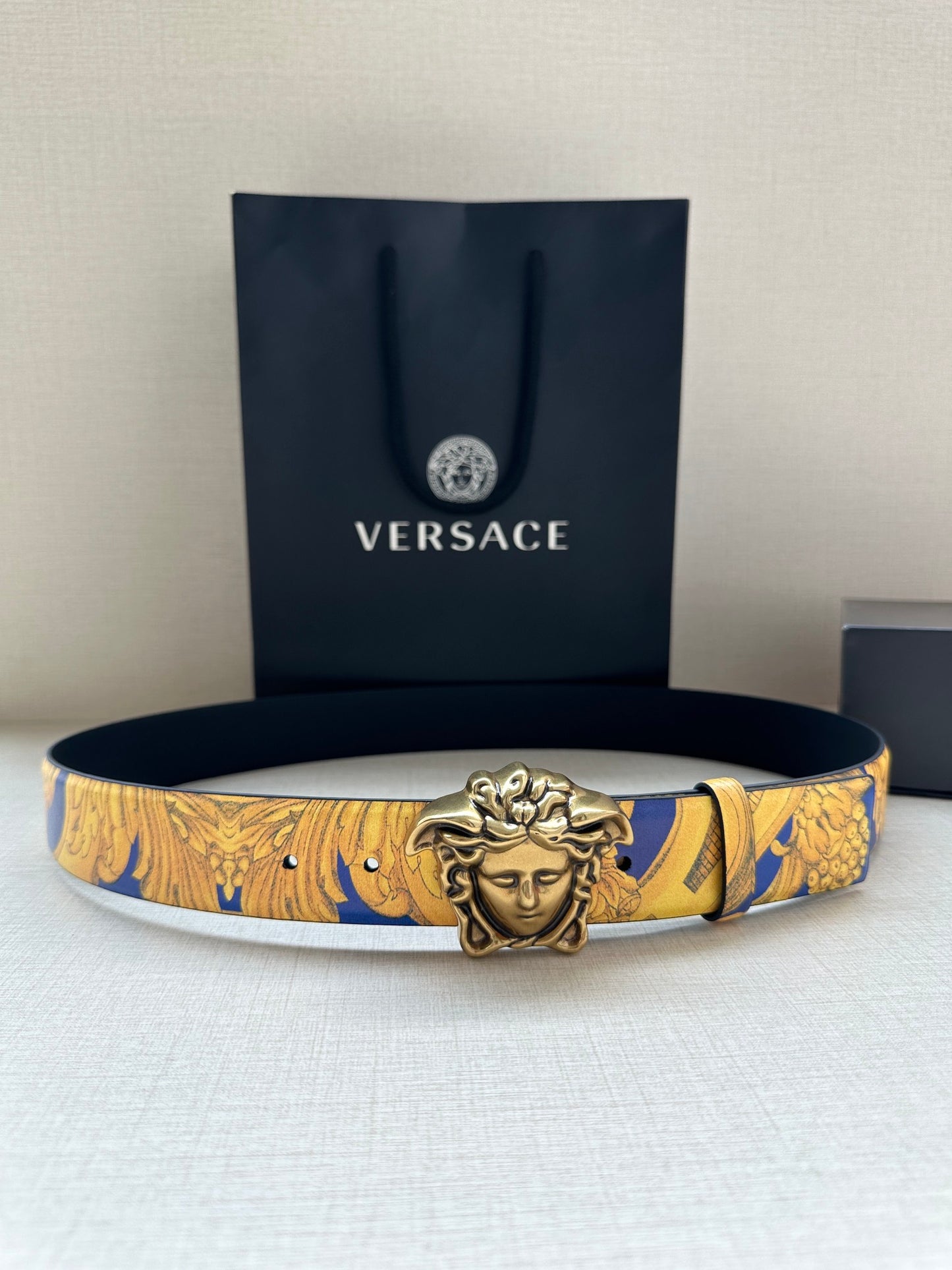 VERSACE Medusa leather fabric P170