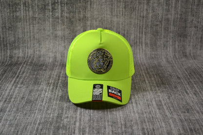 Mesh cap-versace